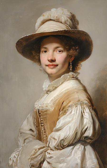 07979-3121464785-masterpiece,best quality,_lora_tbh135-sdxl_0.85_,portrait of  woman,illustration,style of Rembrandt,oil painting,.png